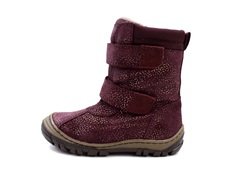 Arauto RAP winter boot Misha bordo splinter with velcro and TEX